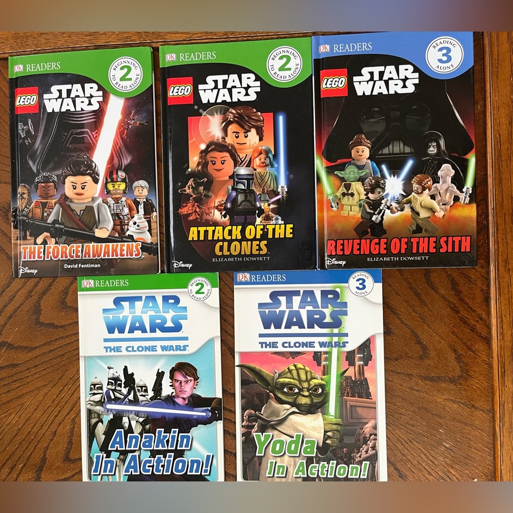 Star Wars kids books | Readers | set of 5, levels 2 and 3